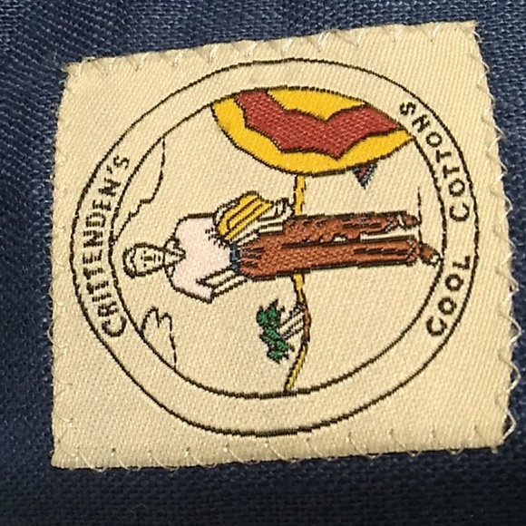 SALE! Crittendens Cool Cotton Blue 100% Linen Vintage Jacket/Blazer XL (A-76) - Picture 10 of 16